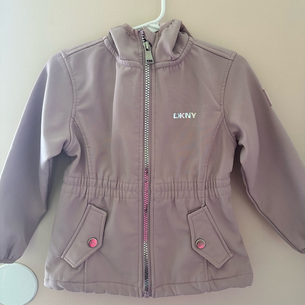 DKNY Kids Mauve coat